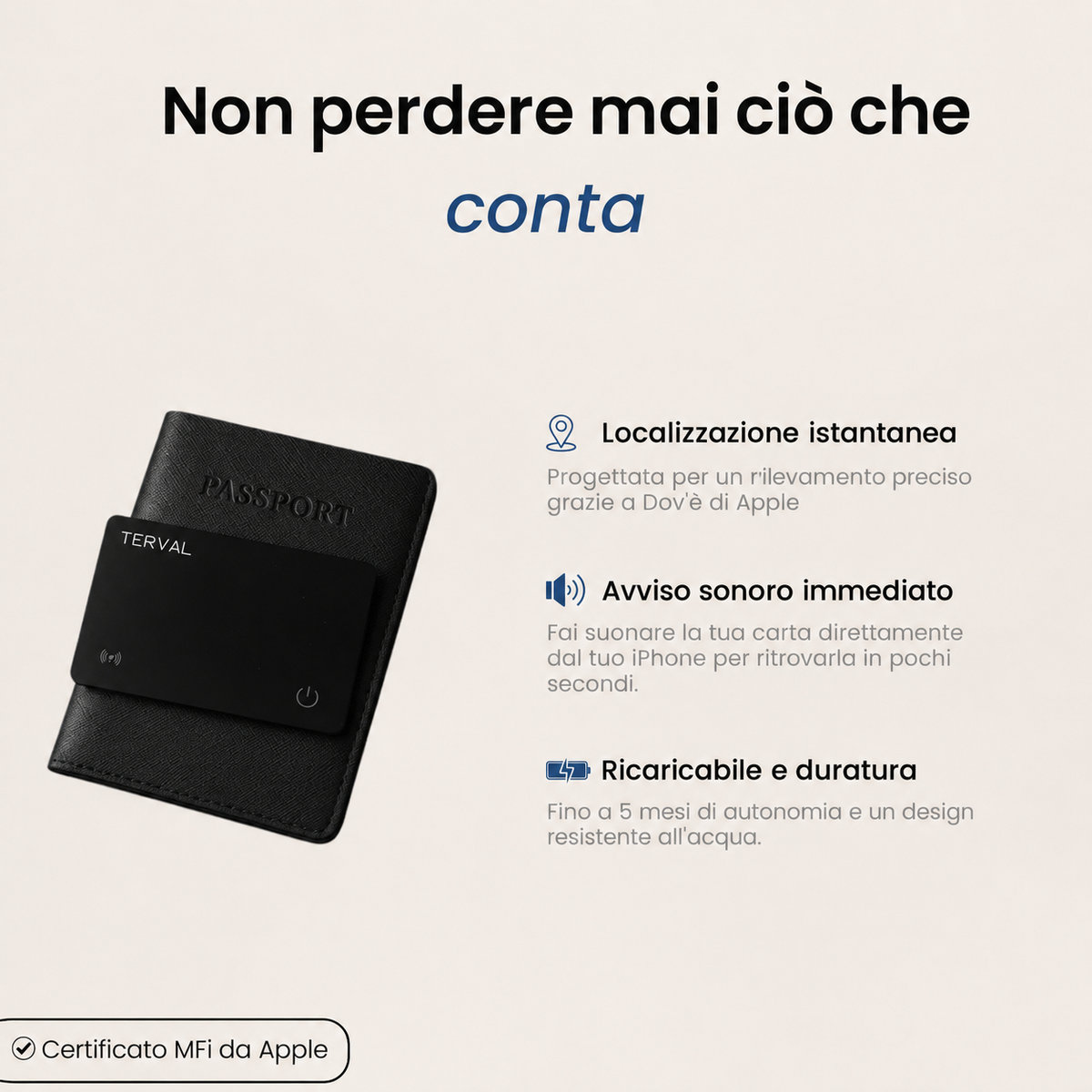 Carta Tracker Corval